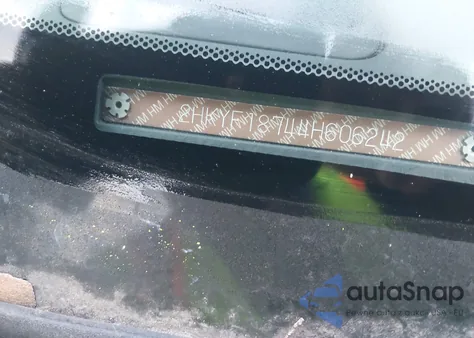 2004 Honda Pilot Ex-L из США, поврежденный, VIN 2HKYF18744H606242